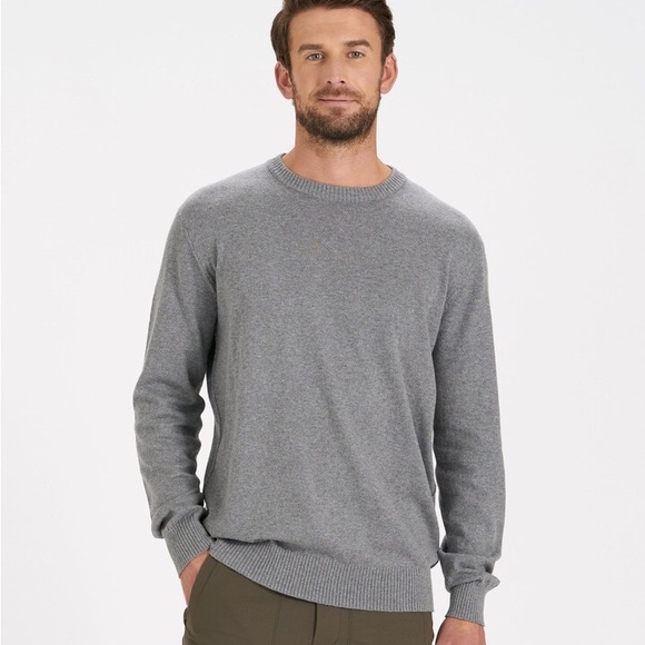 Men’s Vuori Fluent Sweater Grey Size L - Picture 3 of 6